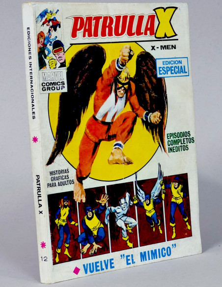CÓMIC PATRULLA X 12 VUELVE EL MÍMICO VOL.1 TACO VERTICE MARVEL VOLUMEN MUY BUEN ESTADO