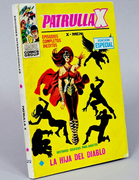 CÓMIC PATRULLA X 22 LA HIJA DEL DIABLO VOL.1 TACO VERTICE MARVEL VOLUMEN MUY BUEN ESTADO