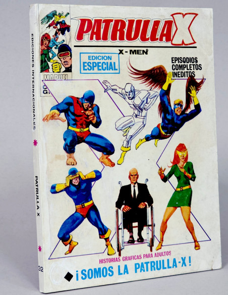 CÓMIC PATRULLA X 32 SOMOS LA PATRULLA X VOL.1 TACO VERTICE MARVEL VOLUMEN MUY BUEN ESTADO