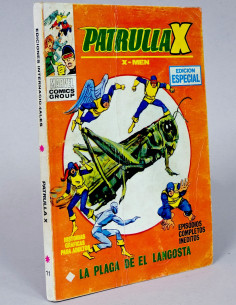 CÓMIC PATRULLA X 11 LA PLAGA DE LA LANGOSTA VOL.1 TACO...