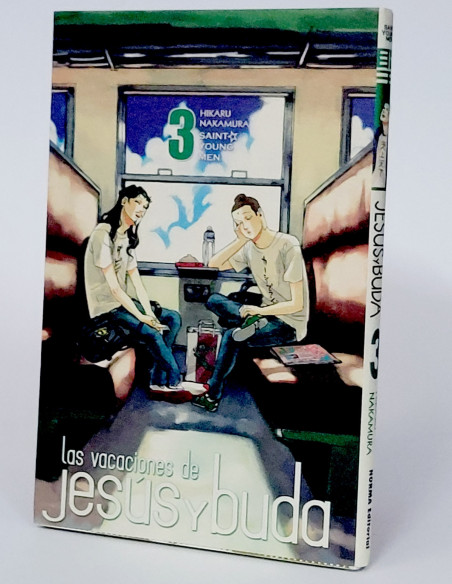 CÓMIC LAS VACACIONES DE JESUS Y BUDA 3 HIKARU NAKAMURA NORMA EDITORIAL TAPA BLANDA DE KIOSCO