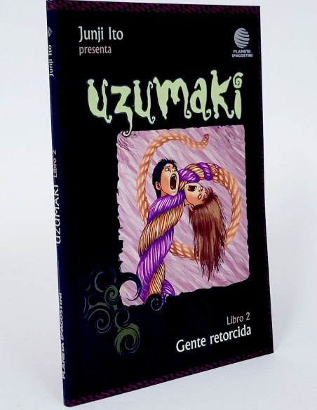 CÓMIC UZUMAKI 2 LA CICATRIZ JUNJI ITO PLANETA DEAGOSTINI TAPA BLANDA DE KIOSCO