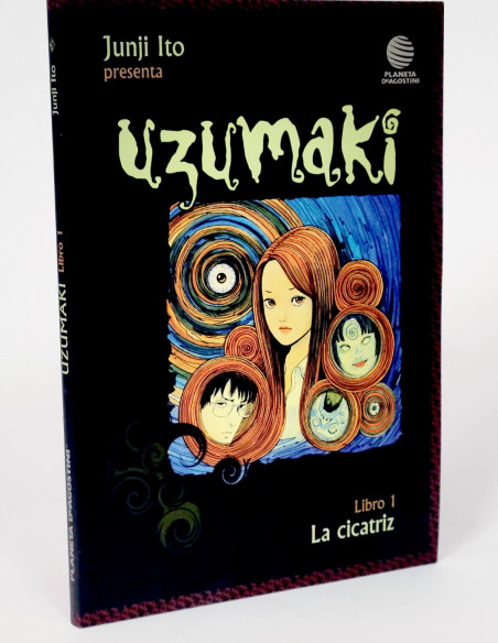 CÓMIC UZUMAKI 1 LA CICATRIZ JUNJI ITO PLANETA DEAGOSTINI TAPA BLANDA DE KIOSCO
