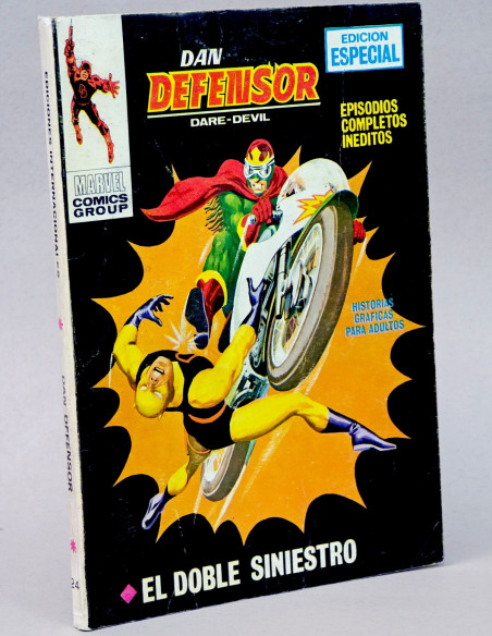 CÓMIC DAN DEFENSOR 24 EL DOBLE SINIESTRO VOL.1 VERTICE MARVEL TACO VOLUMEN MUY BUEN ESTADO