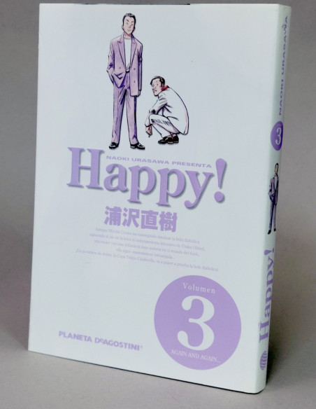 CÓMIC HAPPY 3 NAOKI URASAWA PLANETA DEAGOSTINI MANGA DE KIOSCO