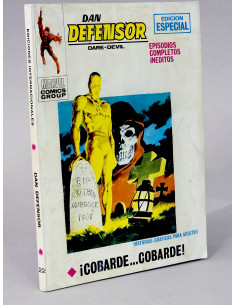 CÓMIC DAN DEFENSOR 22 COBARDE VOL.1 VERTICE MARVEL TACO...