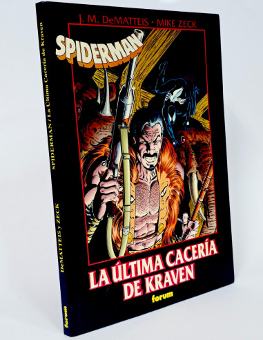 Cómic Spiderman La Última Cacería de Kraven Marvel
