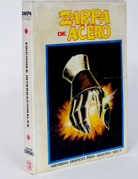 CÓMIC ZARPA DE ACERO 3 VERTICE TACO EDICIÓN ESPECIAL GIGANTE BUEN E...