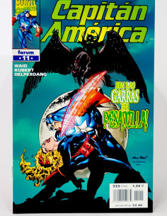 Cómic Capitán América Vol.4 Marvel grapa edición kiosco