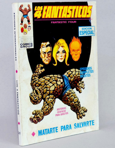 CÓMIC LOS 4 FANTÁSTICOS 21 MATARTE PARA SALVARTE VOL.1 VERTICE TACO...