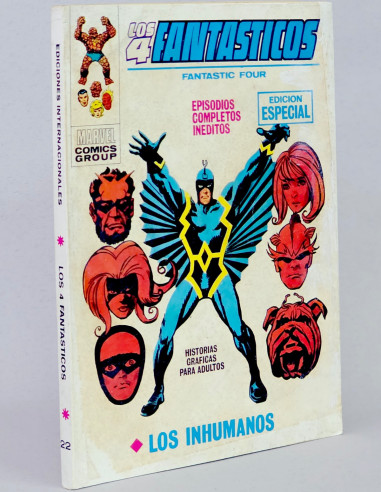 CÓMIC LOS 4 FANTÁSTICOS 22 LOS INHUMANOS VOL.1 VERTICE TACO MARVEL ...