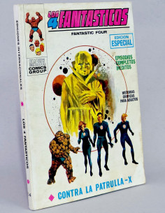 CÓMIC LOS 4 FANTÁSTICOS 14 CONTRA LA PATRULLA X VOL.1 VERTICE TACO ...