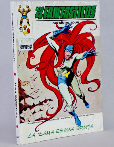 CÓMIC LOS 4 FANTÁSTICOS 47 LA DAMA ES UNA BRUJA VOL.1 VERTICE TACO ...