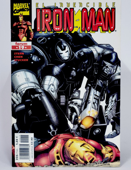 Cómic El Invencible Iron Man 19 Vol.4 Marvel Grapa Kiosco