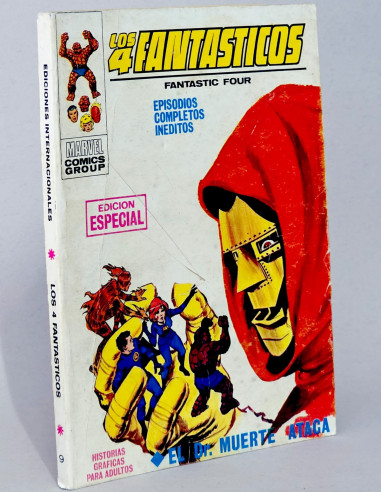 CÓMIC LOS 4 FANTÁSTICOS 9 EL DR MUERTE ATACA VOL.1 VERTICE TACO MAR...