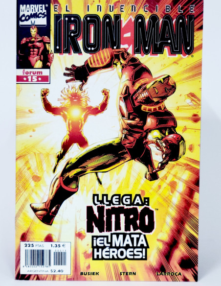El Invencible Iron Man Vol.4 Marvel grapa de kiosco