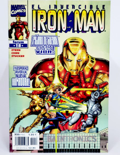 Cómic El Invencible Iron Man Vol.4 Marvel grapa kiosco