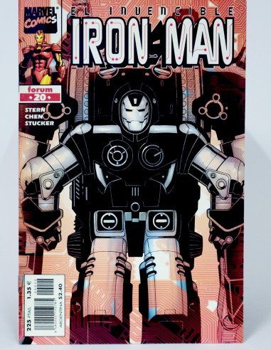Cómic El Invencible Iron Man 20 Vol.4 Marvel grapa kiosco