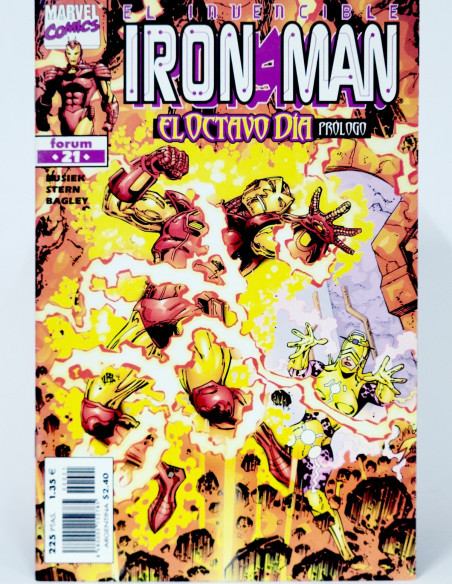 Cómic El Invencible Iron Man 21 Vol.4 Marvel Grapa Kiosco