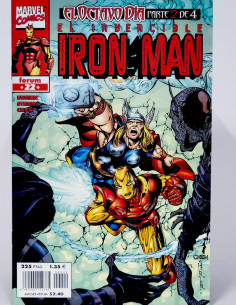 Cómic El Invencible Iron Man 22 Marvel Vol.4 Grapa Kiosco