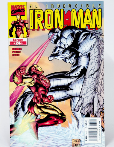 Cómic El Invencible Iron Man Marvel Vol.4 grapa kiosco
