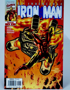 Cómic El Invencible Iron Man Vol.4 Marvel grapa kiosco