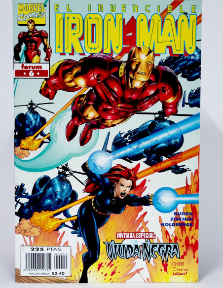 El Invencible Iron Man Vol.4 Marvel grapa edición kiosco