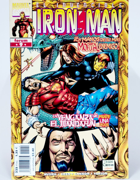 Cómic El Invencible Iron Man Vol.4 Marvel grapa kiosco