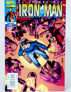 Cómic El Invencible Iron Man Marvel Vol.4 Grapa Kiosco