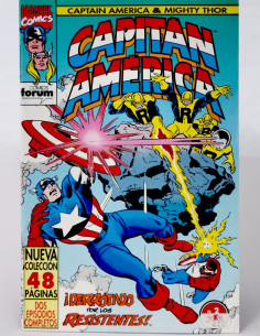 Cómic Capitán América y Thor Vol.2 Marvel grapa coleccionista