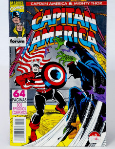 Cómic Capitán América &amp; Thor Vol.2 Marvel grapa