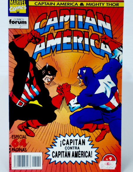 Cómic Capitán América y Thor Vol.2 Marvel grapa coleccionista