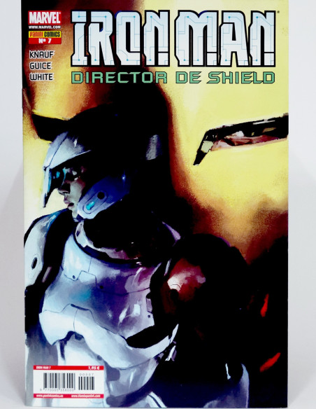 Cómic Iron Man 7 SHIELD Marvel grapa Panini kiosco