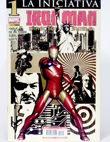 Cómic Invencible Iron Man 1 Marvel Panini Kiosco