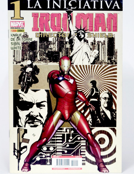Cómic Invencible Iron Man 1 Marvel Panini Kiosco