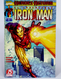 Cómic El Invencible Iron Man 1 Marvel Heroes Return