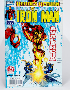 Cómic Iron Man 2 Vol.4 Marvel Grapa Héroes Return
