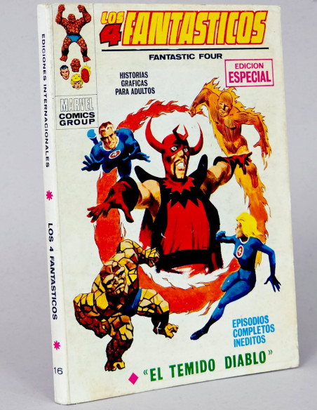 Cómic Los 4 Fantásticos 16 Vertice Marvel Vol.1