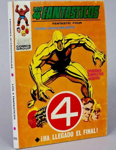 Cómic Los 4 Fantásticos 35 Vértice Marvel Final Vol.1
