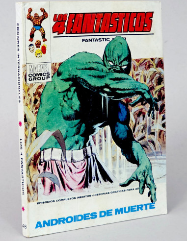 CÓMIC LOS 4 FANTÁSTICOS 48 ANDROIDES DE MUERTE VOL.1 VERTICE TACO M...