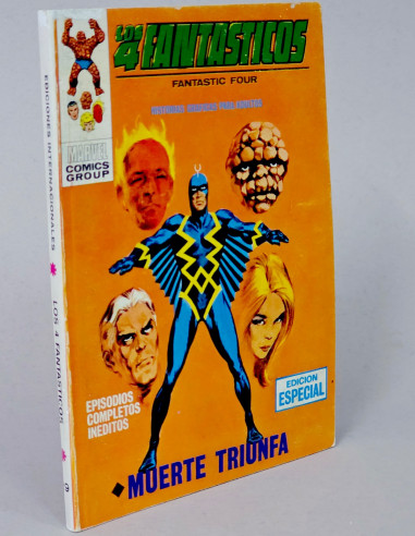 CÓMIC LOS 4 FANTÁSTICOS 19 MUERTE TRIUNFA VOL.1 VERTICE TACO MARVEL...