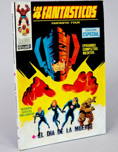 Cómic Los 4 Fantásticos 24 Día de la Muerte Marvel