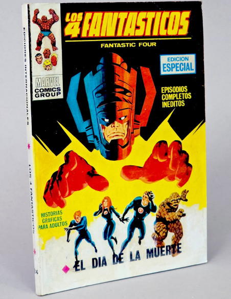 Cómic Los 4 Fantásticos 24 Día de la Muerte Marvel