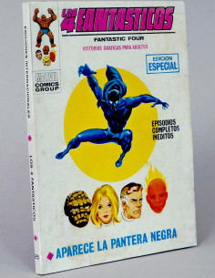 Cómic Los 4 Fantásticos Pantera Negra Vol.1 Vértice