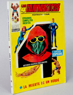 Cómic Los 4 Fantásticos 17 La Muerte de un Héroe Marvel