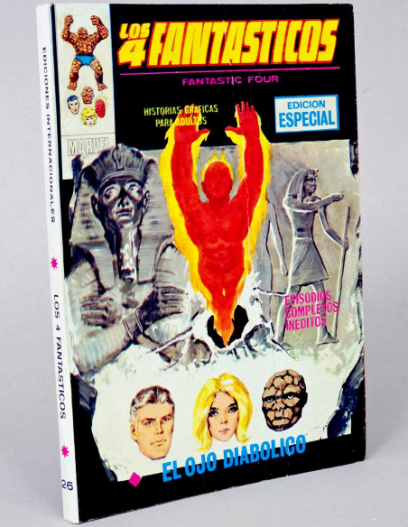 Cómic Los 4 Fantásticos Vol.1 Ojo Diabólico Vértice Marvel