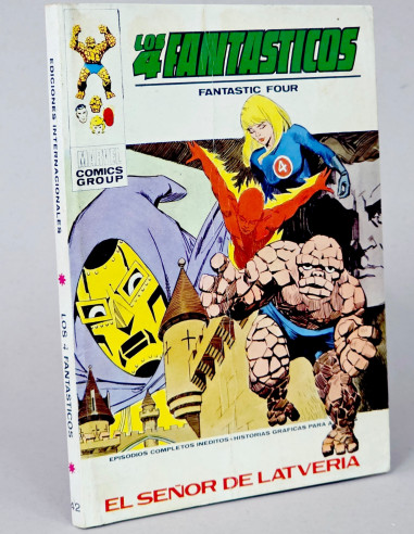 Cómic Los 4 Fantásticos 42 Señor Latvería Vértice Marvel