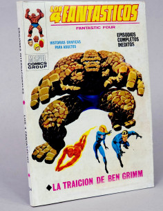 CÓMIC LOS 4 FANTÁSTICOS 34 LA TRAICIÓN DE BEN GRIMM VOL.1 VERTICE T...