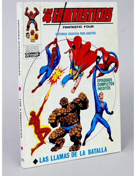 Cómic Los 4 Fantásticos 36 Marvel Vértice Vol.1