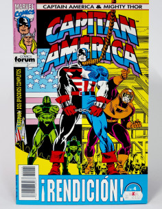 Cómic Capitán América y Thor Vol.2 Marvel grapa coleccionista